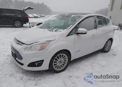2013 Ford C-Max Hybrid Sel from USA, damaged, VIN 1FADP5BU7DL517834